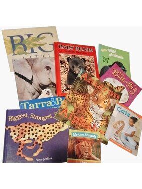 Wildlife Animal Childrens Book Lot 7